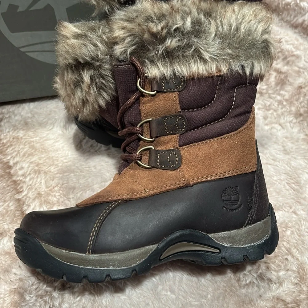 Timberland waterproof snow boots toddler size 10